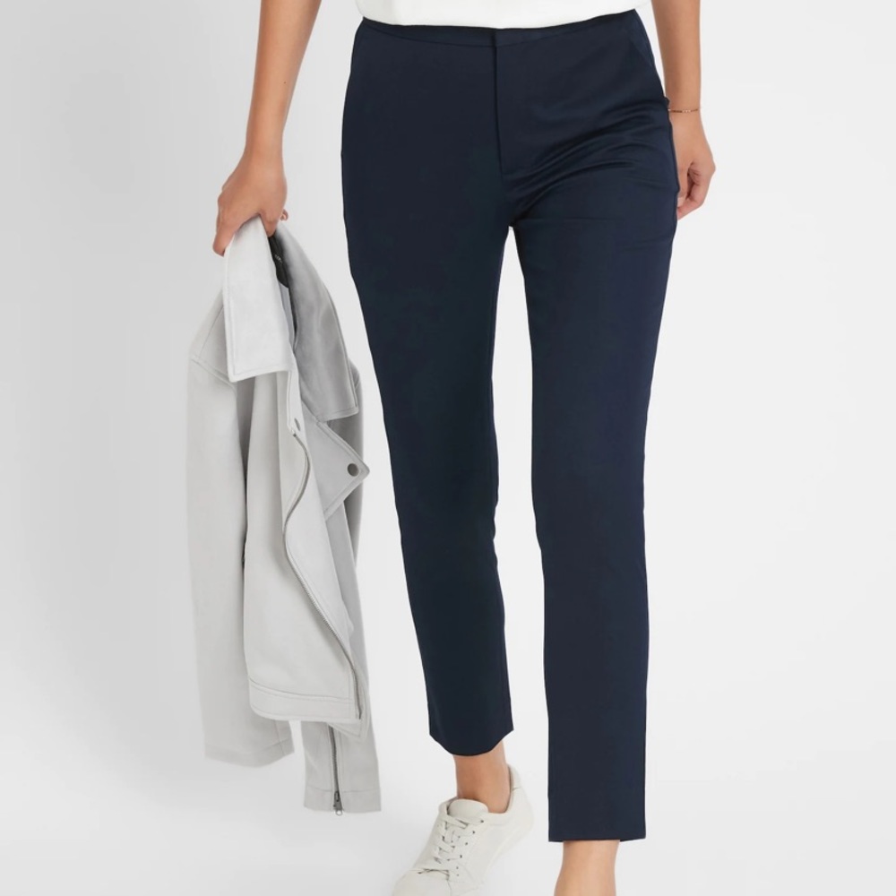 Banana Republic Factory high-rise slim ankle pant
